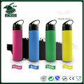 2016 wholesale silicone water bottle with assorted colors from Wal-Mart audit factory